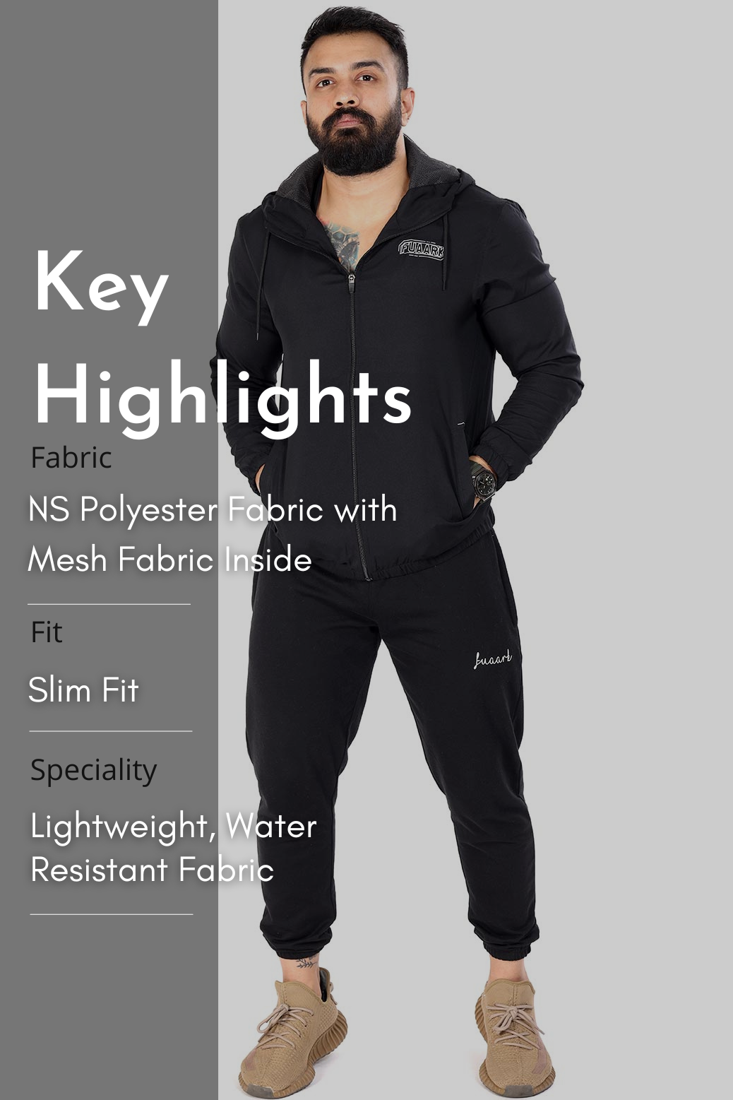 Velocity Jacket Black