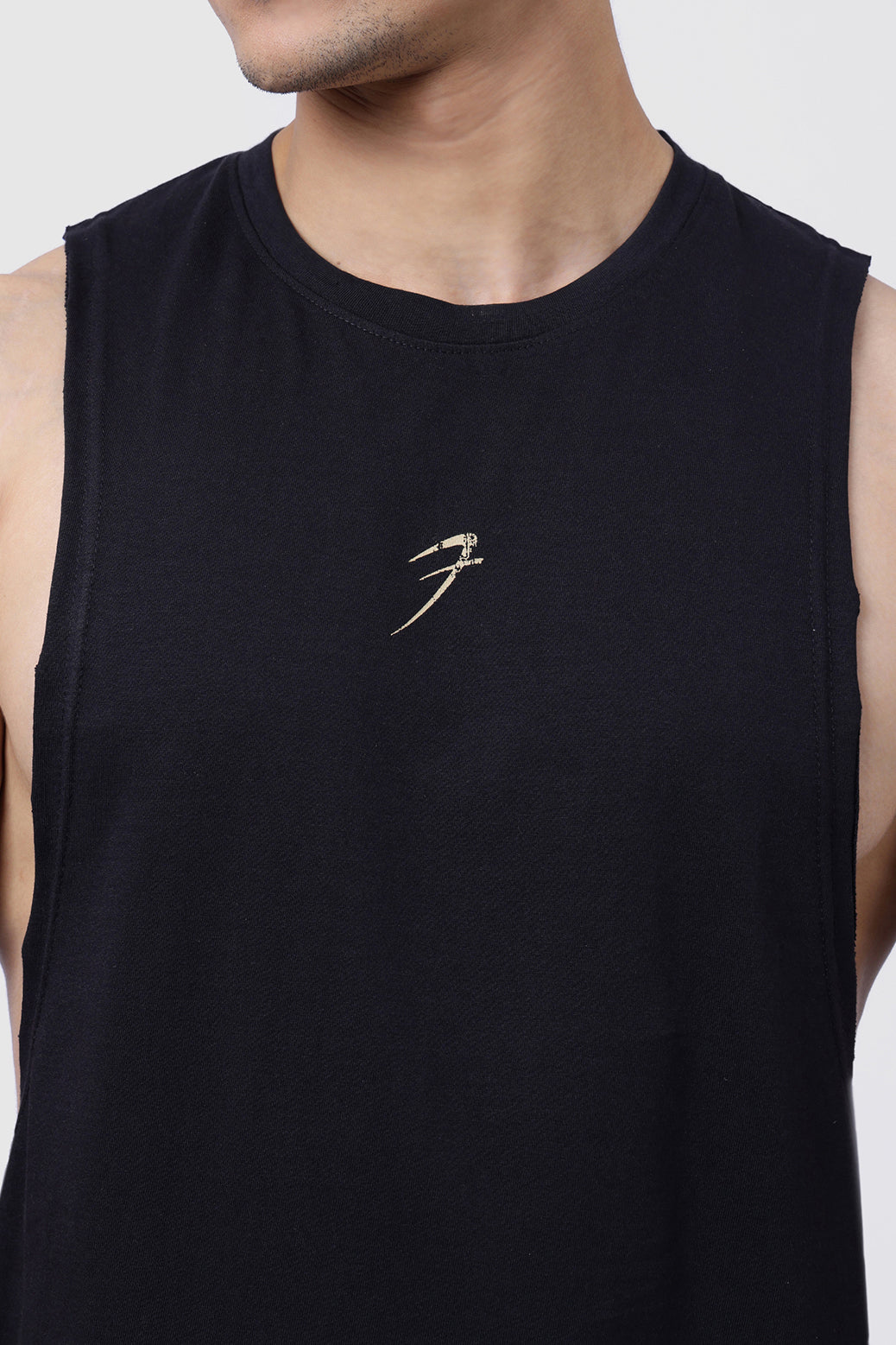 Drift Deep Arm Tank Black