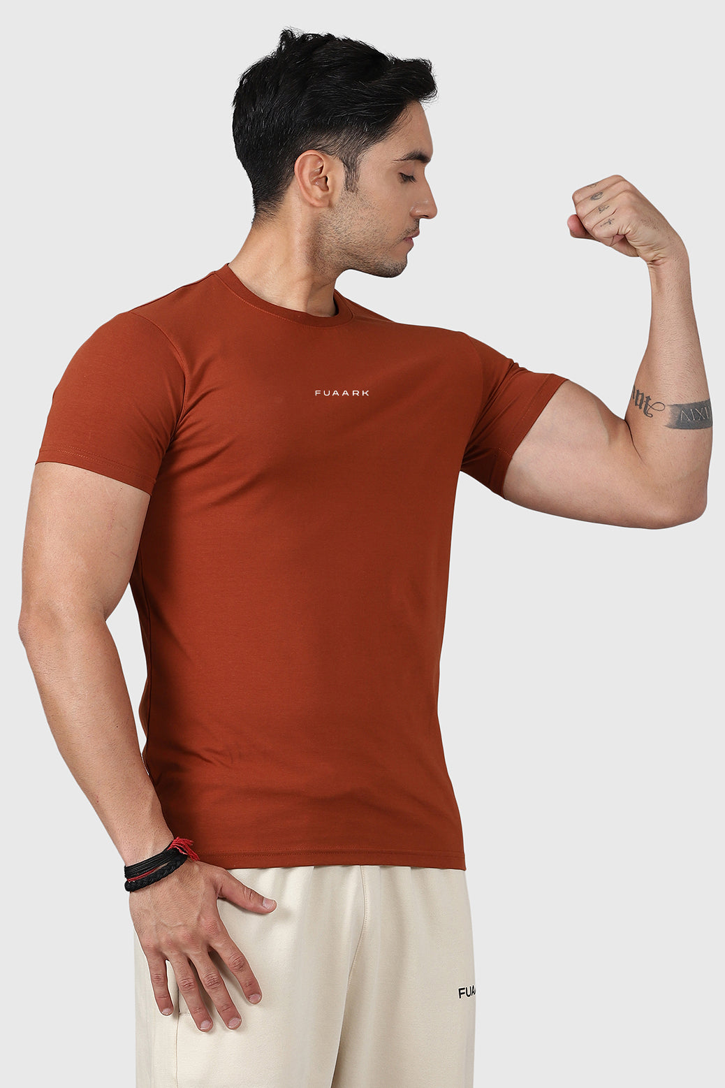 Legacy Crew Neck T-shirt Salsa Brown