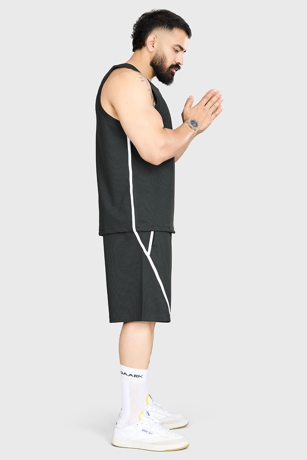 Drip Oversized Tank Olive