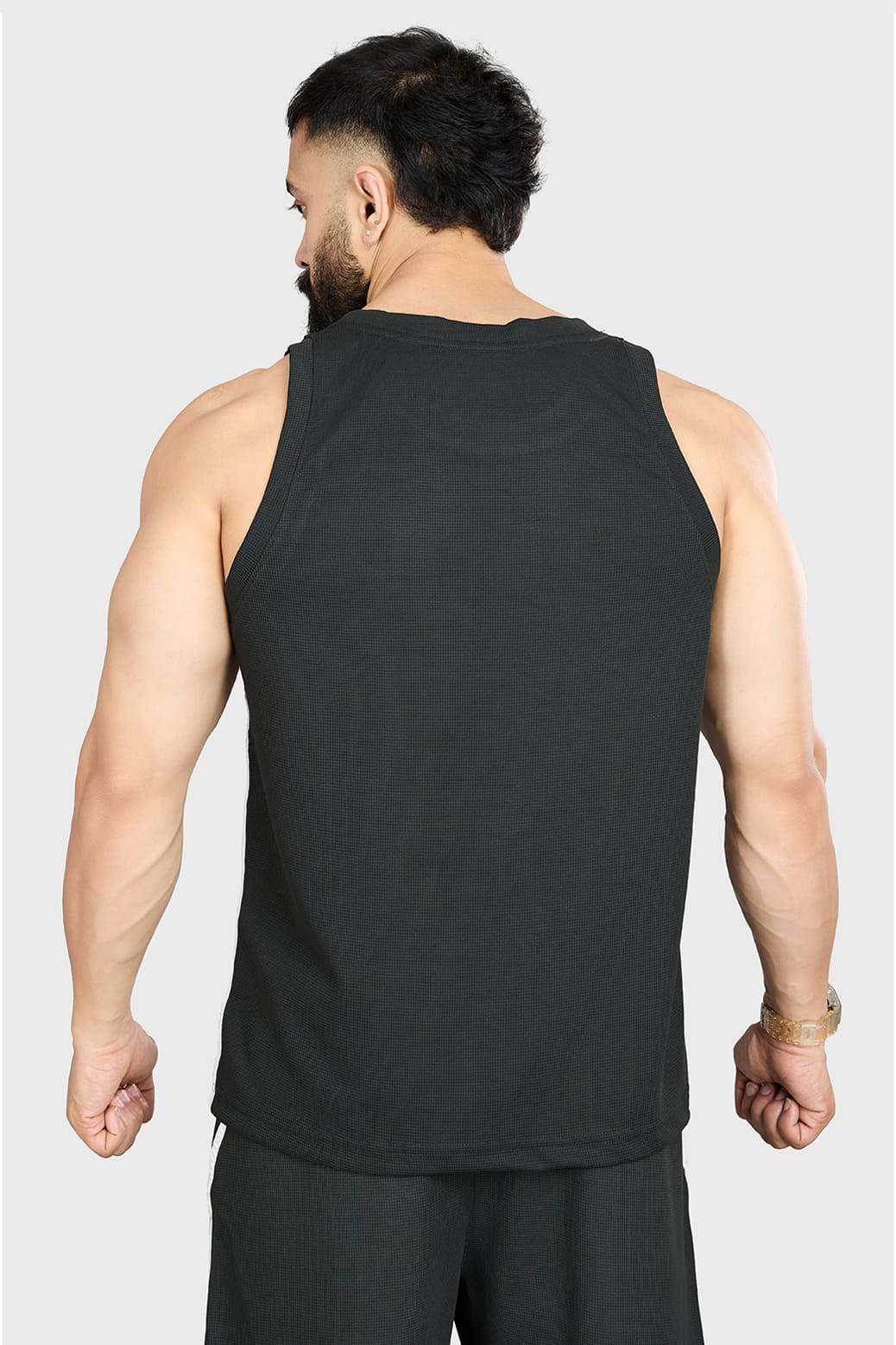 Drip Oversized Tank Olive