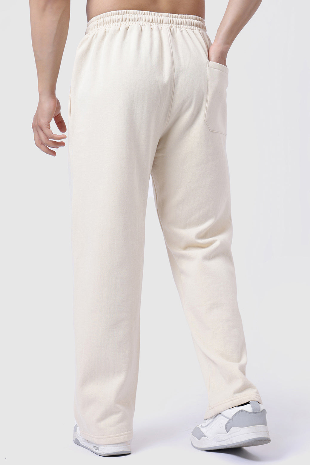 Laidback Relaxed Pants Beige