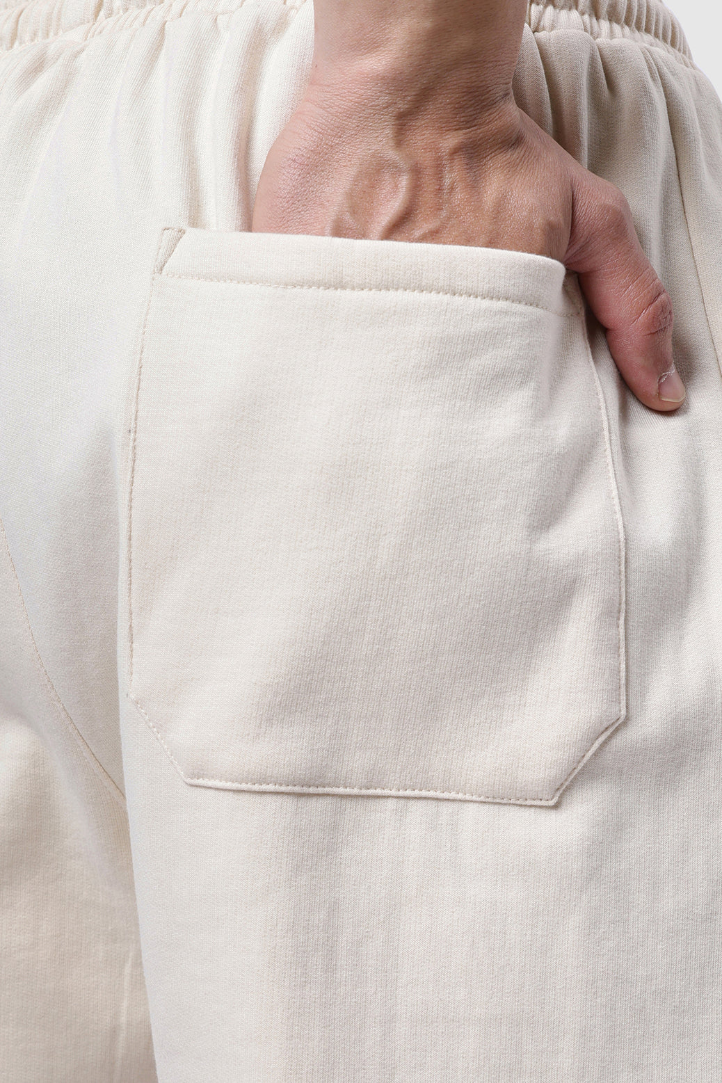 Laidback Relaxed Pants Beige