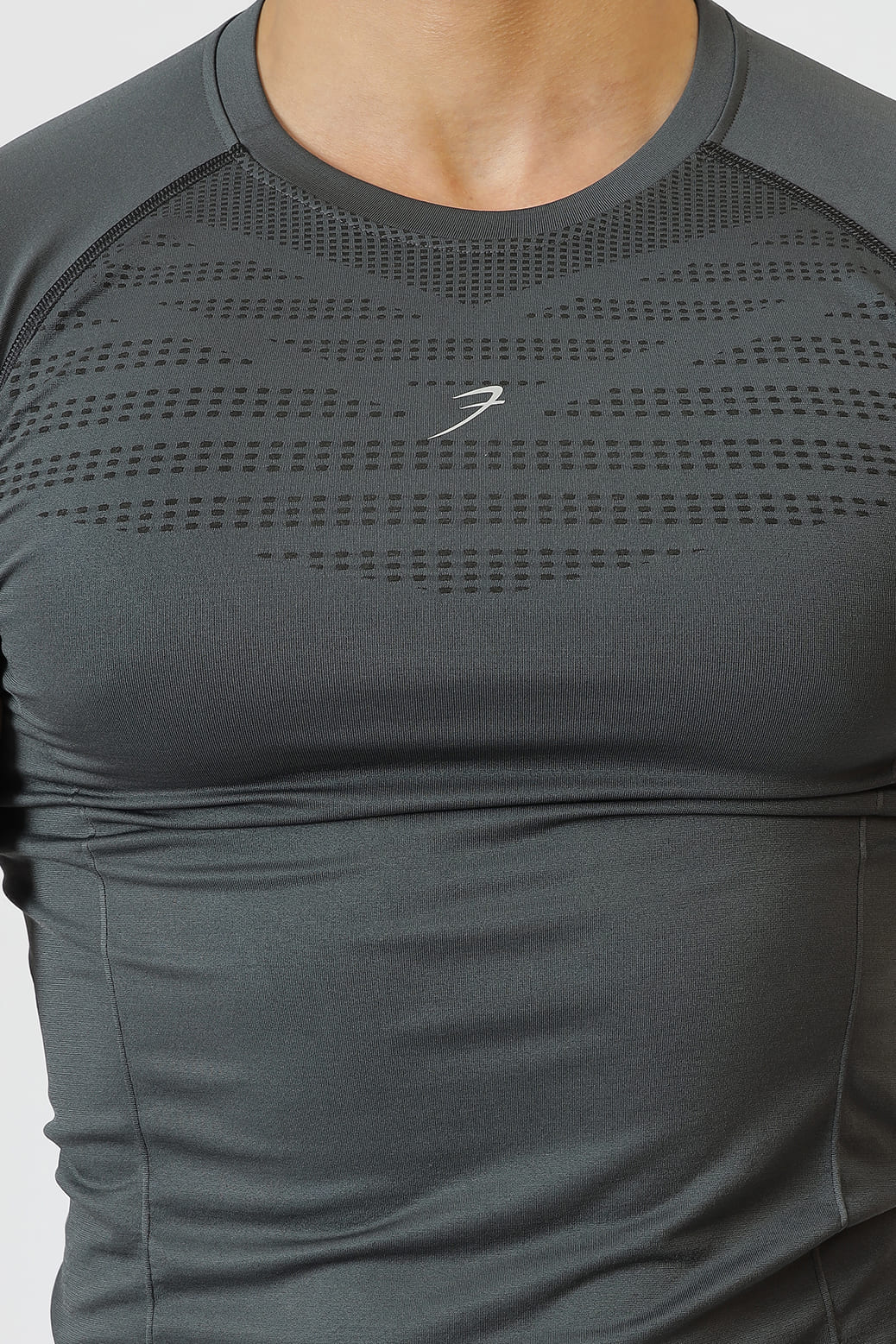 Power Seamless T-shirt Grey/Logo