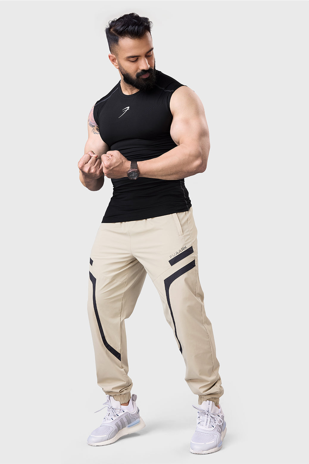 Compression Sleeveless Tank Black