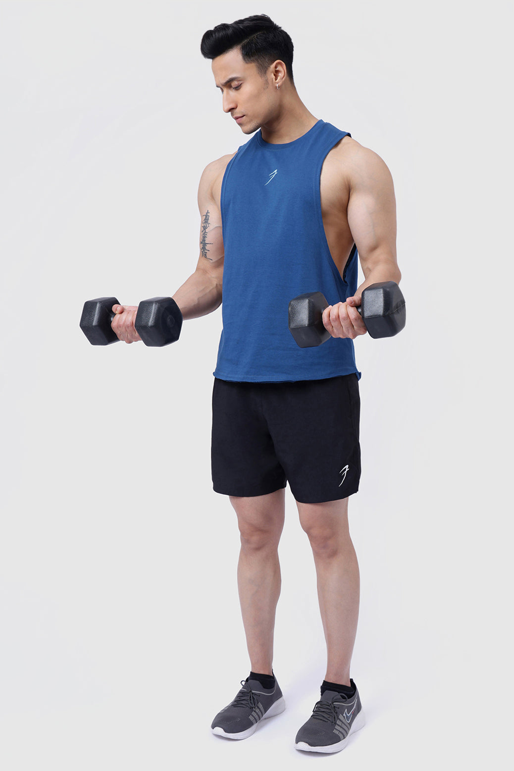 Drift Deep Arm Tank Teal