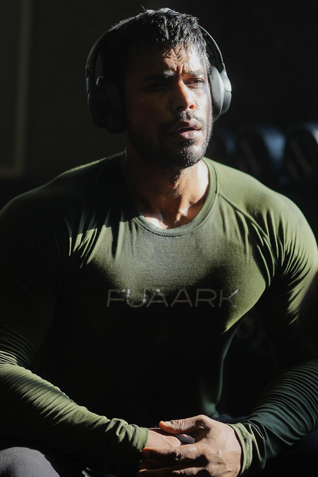 Chase Full Sleeves T-shirt Olive