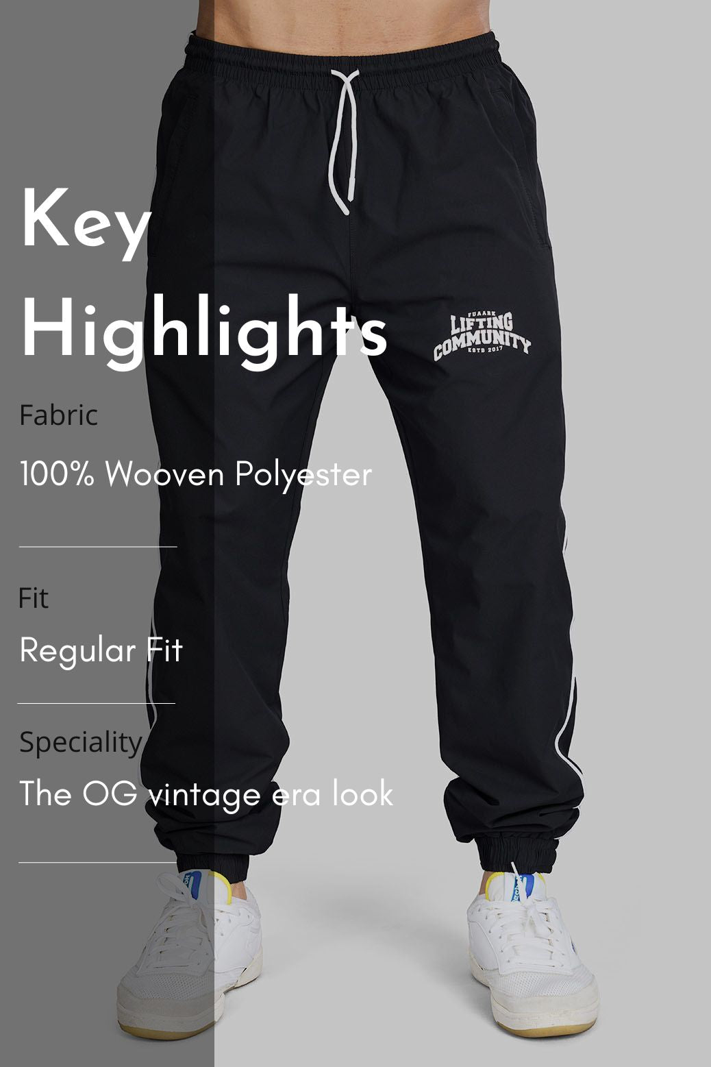 Lifting Community Joggers Black