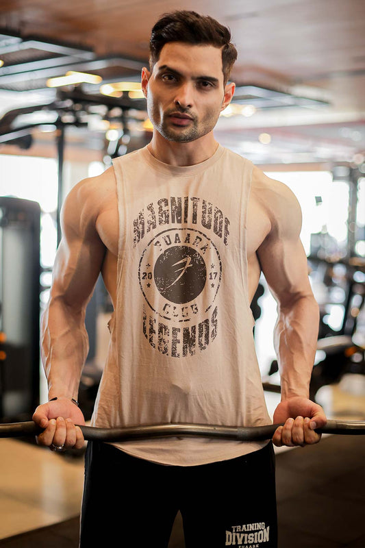 Magnitude Deep Arm Tank Beige