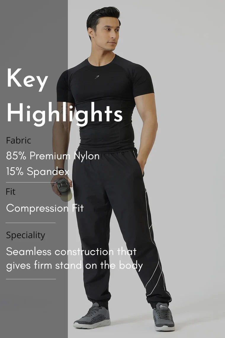 Power Seamless T-shirt Black