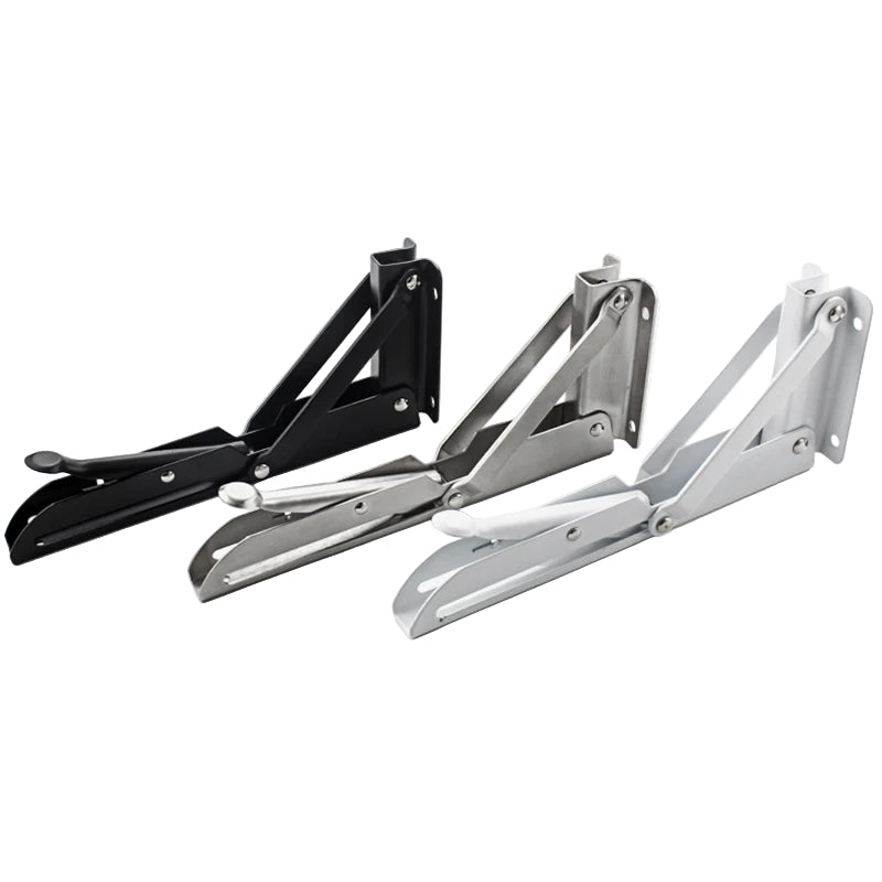 Heavy Duty Folding Shelf Brackets for RV / Caravan Tables (2PCS)