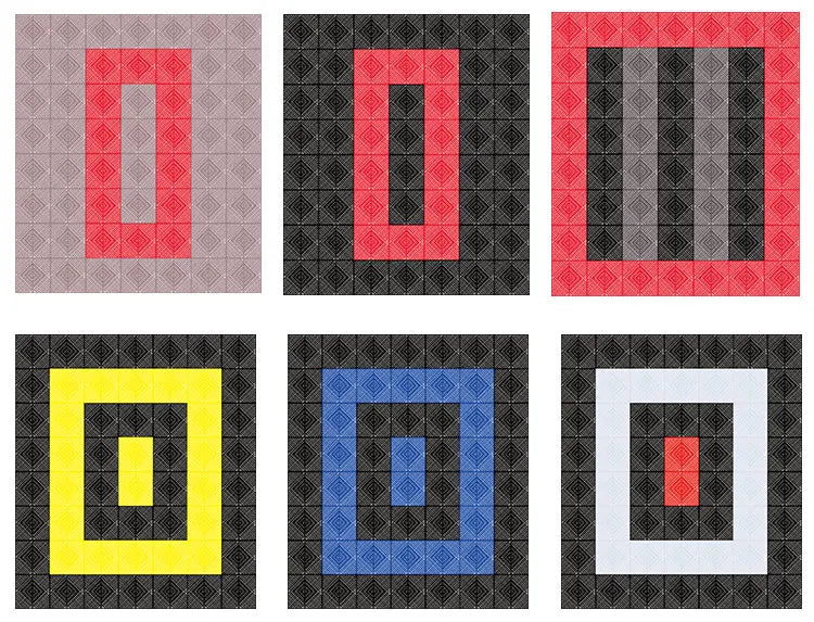 Interlocking Plastic Garage Flooring Tiles (Pack of 25 Tiles)