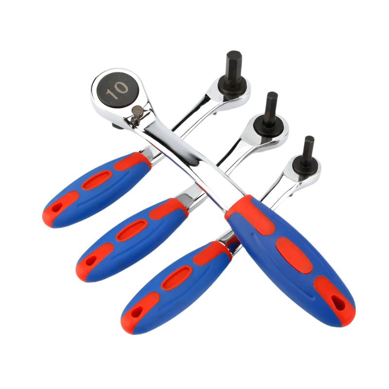 Reversible Ratchet Allen Key Wrench – 4mm to 17mm (available in various sizes)