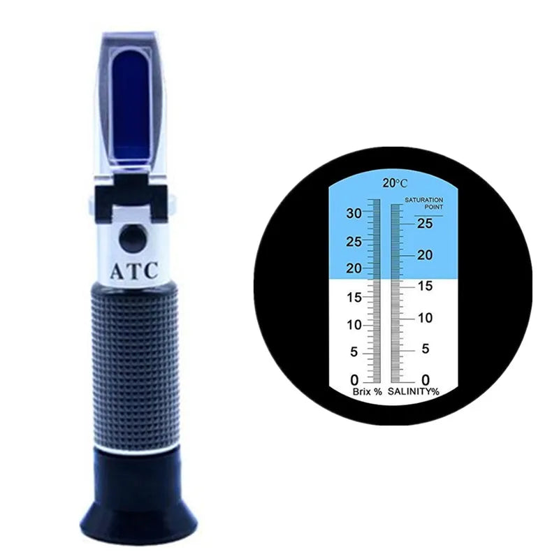 Handheld 2-in-1 Refractometer (available in with or without box)