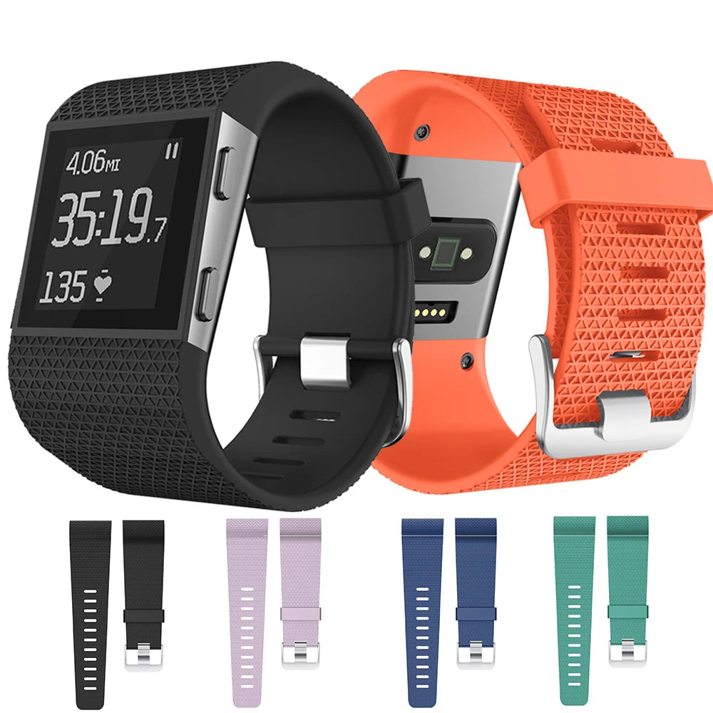 Sport Silicone Replacement Band for the Fitbit Surge Series (available in 8 colours)