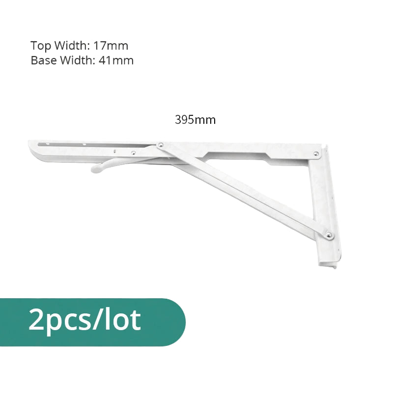 Heavy Duty Folding Shelf Brackets for RV / Caravan Tables (2PCS)