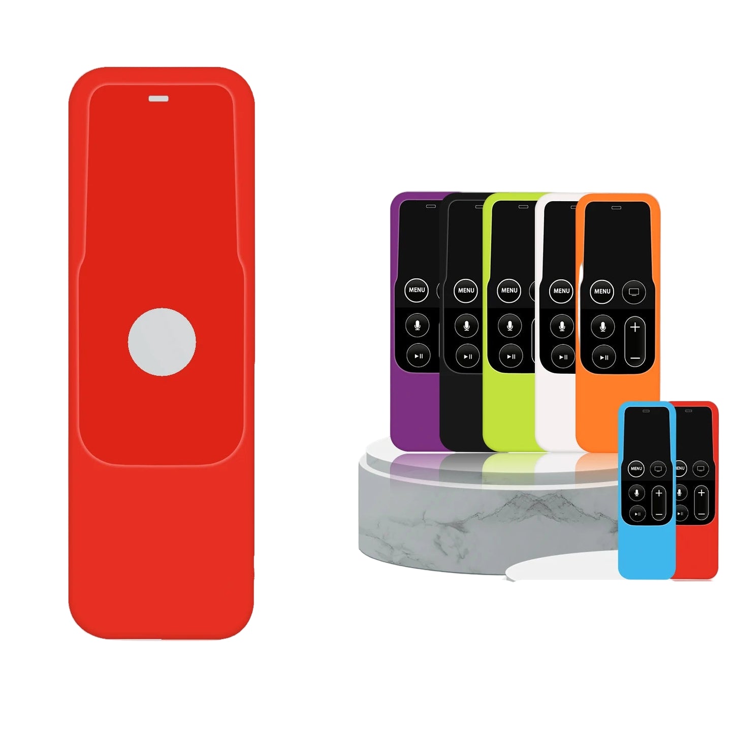 Silicone Protective Cover for Apple TV 4 Remote (8 colours available)