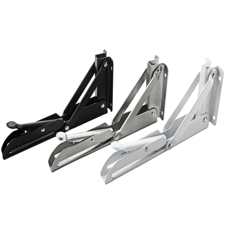 Heavy Duty Folding Shelf Brackets for RV / Caravan Tables (2PCS)