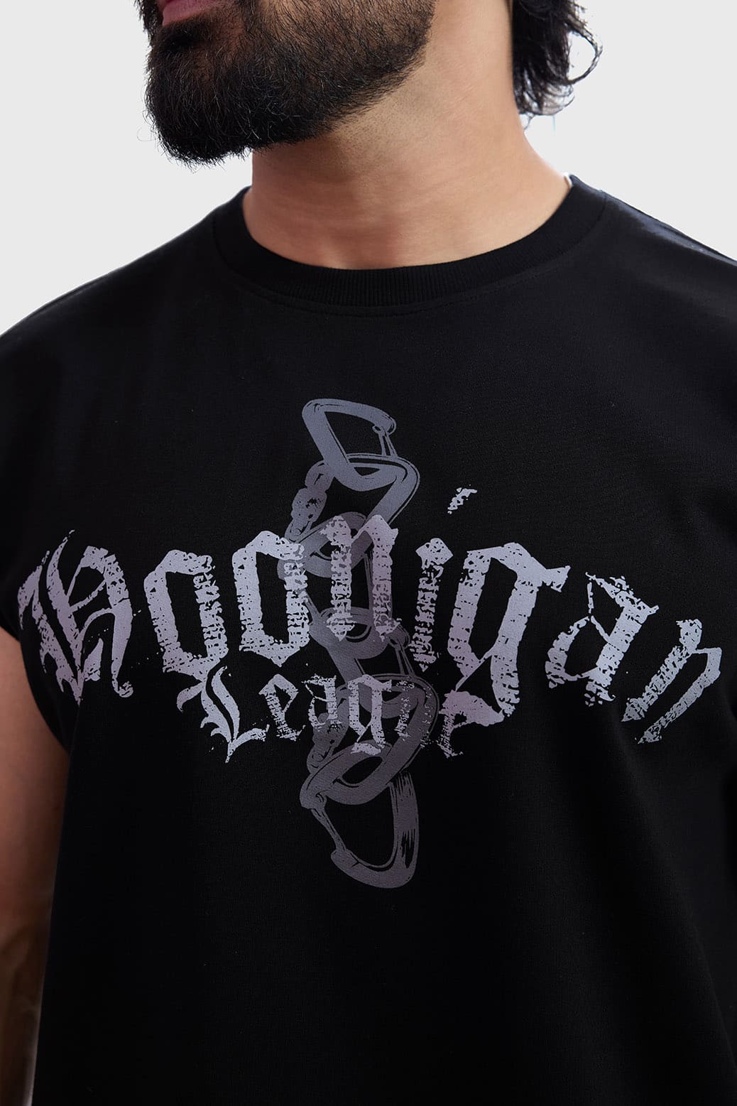 Hoonigans Capsleeves Tank Black