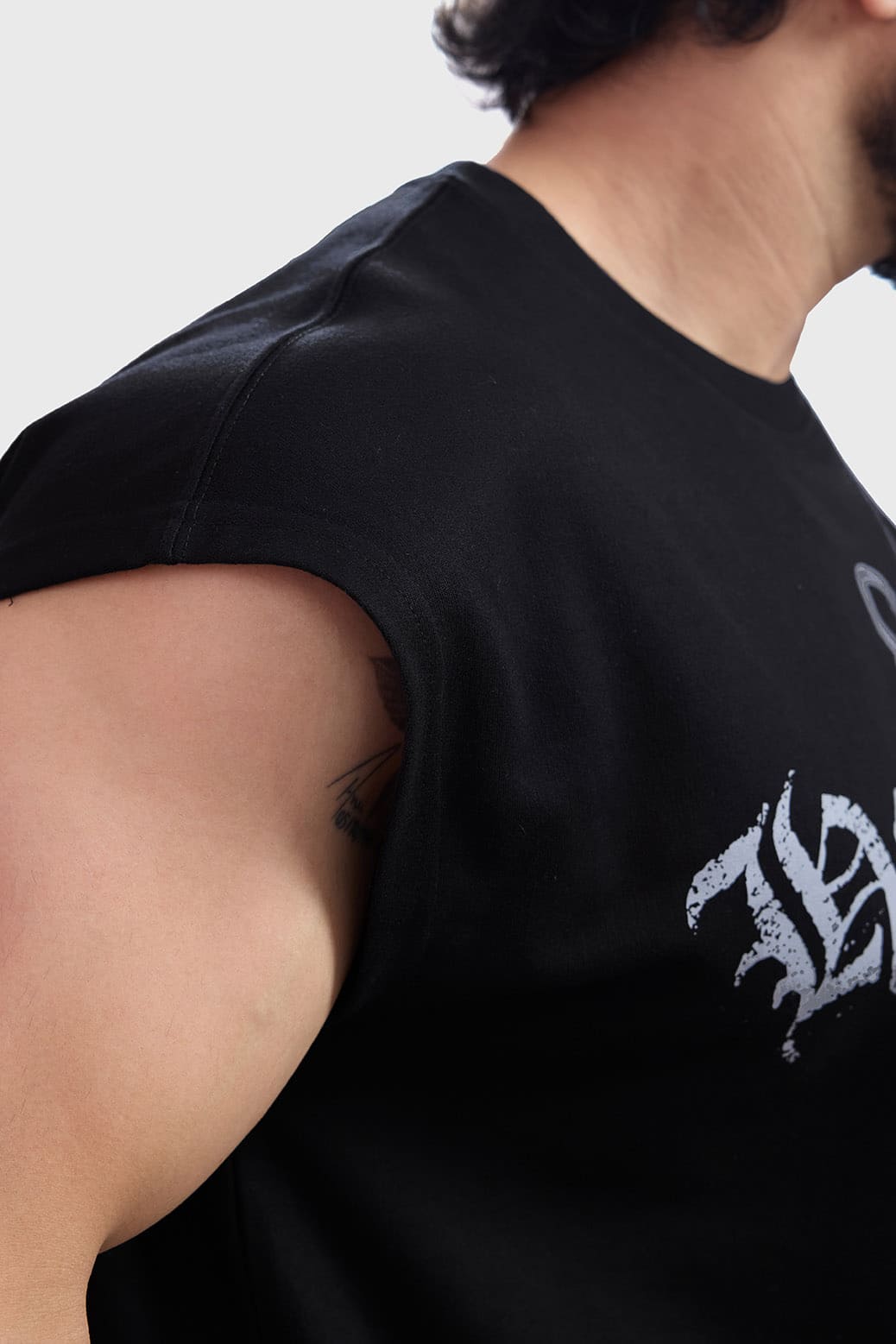 Hoonigans Capsleeves Tank Black