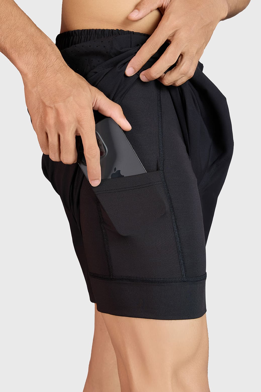 Hyper 5" Running  Shorts Black