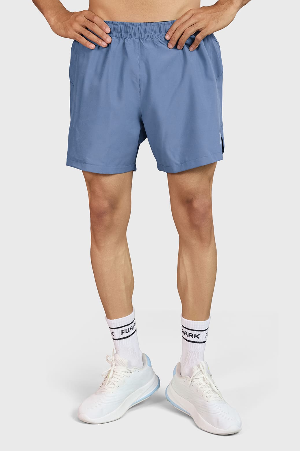 Hyper 5" Running  Shorts Light Grey