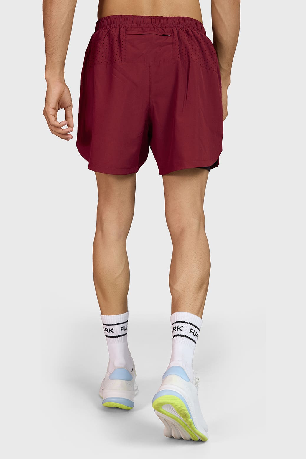Hyper 5" Running  Shorts Maroon