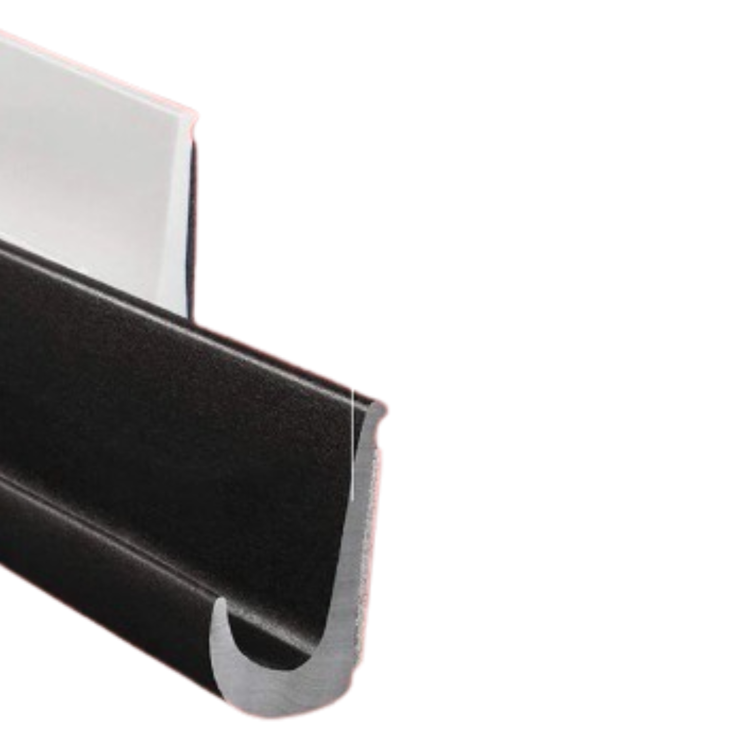 RV / Caravan Roof Rainwater Gutter PVC (available in Black & White)