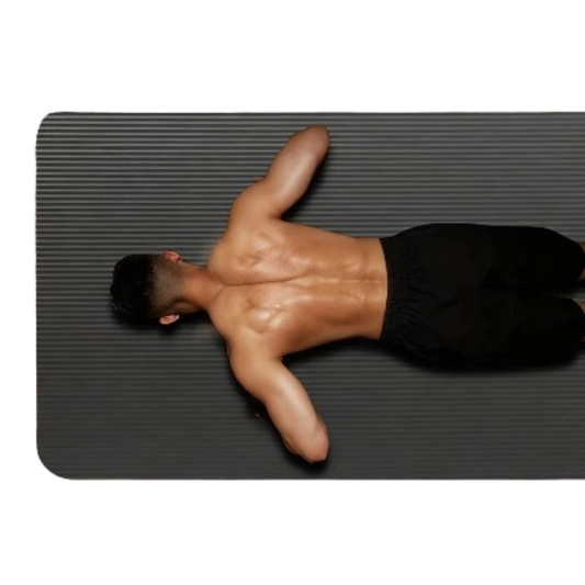 15mm Thick Yoga Mat – Anti-Slip Fitness & Pilates Mat (4 colours available)