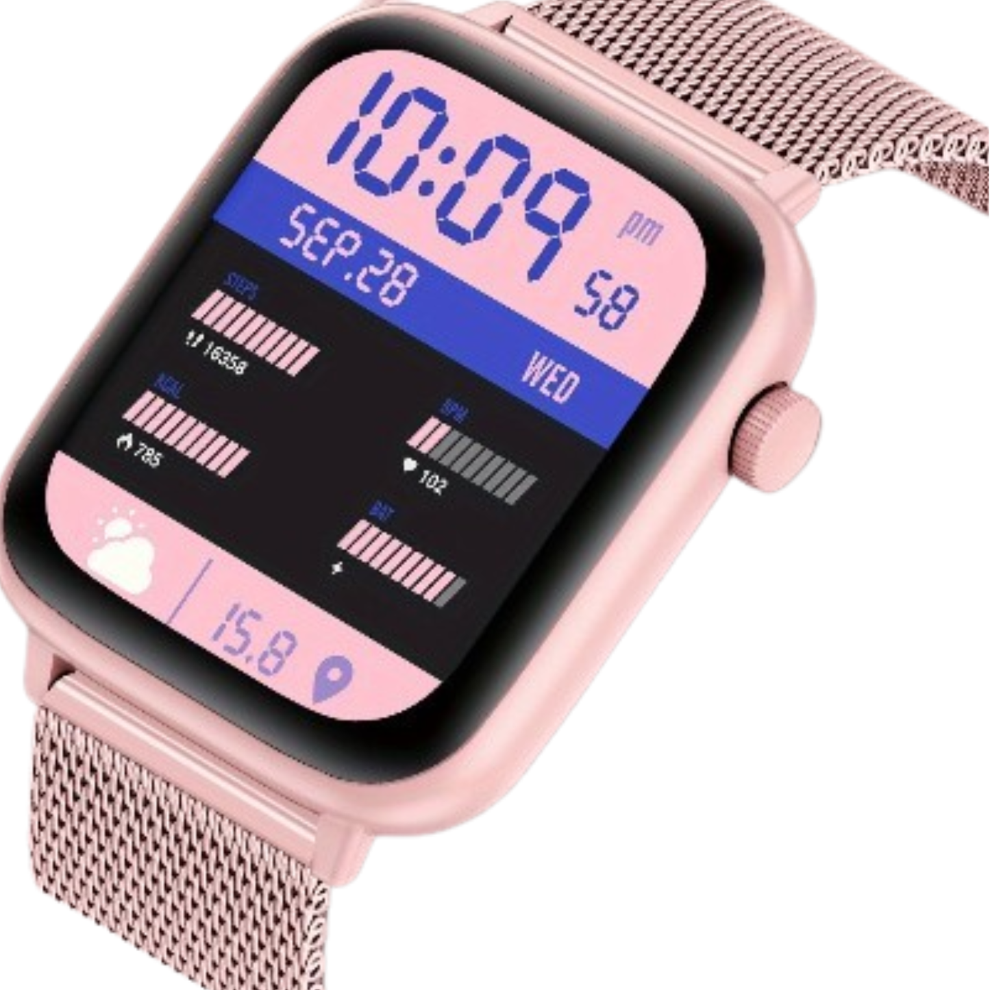 LIGE Smart Watch – HD TFT Screen, Wireless Calls, 128+ Sports Modes