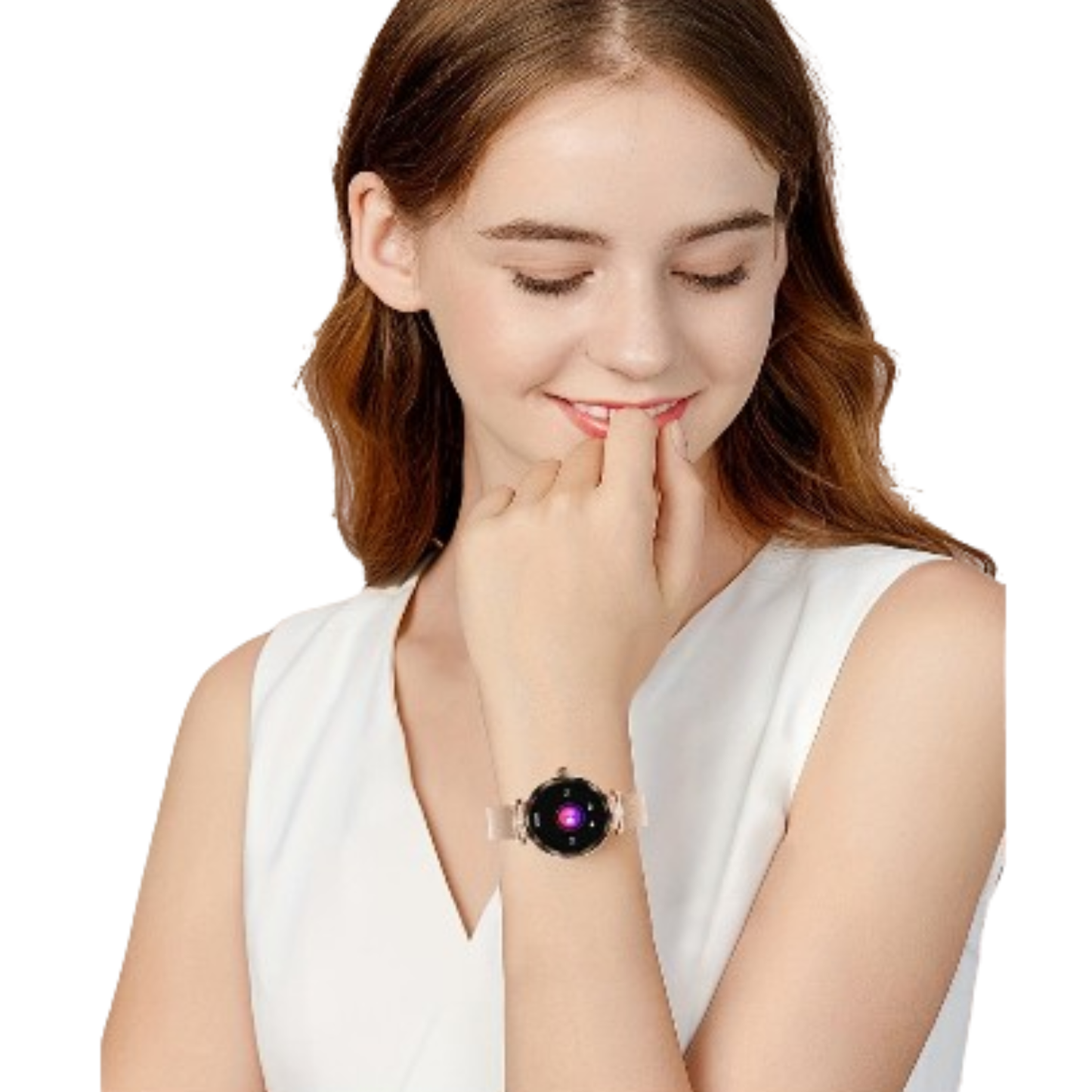 LIGE Women's Smart Watch – HD Display, Sports Tracker (2 colours available)