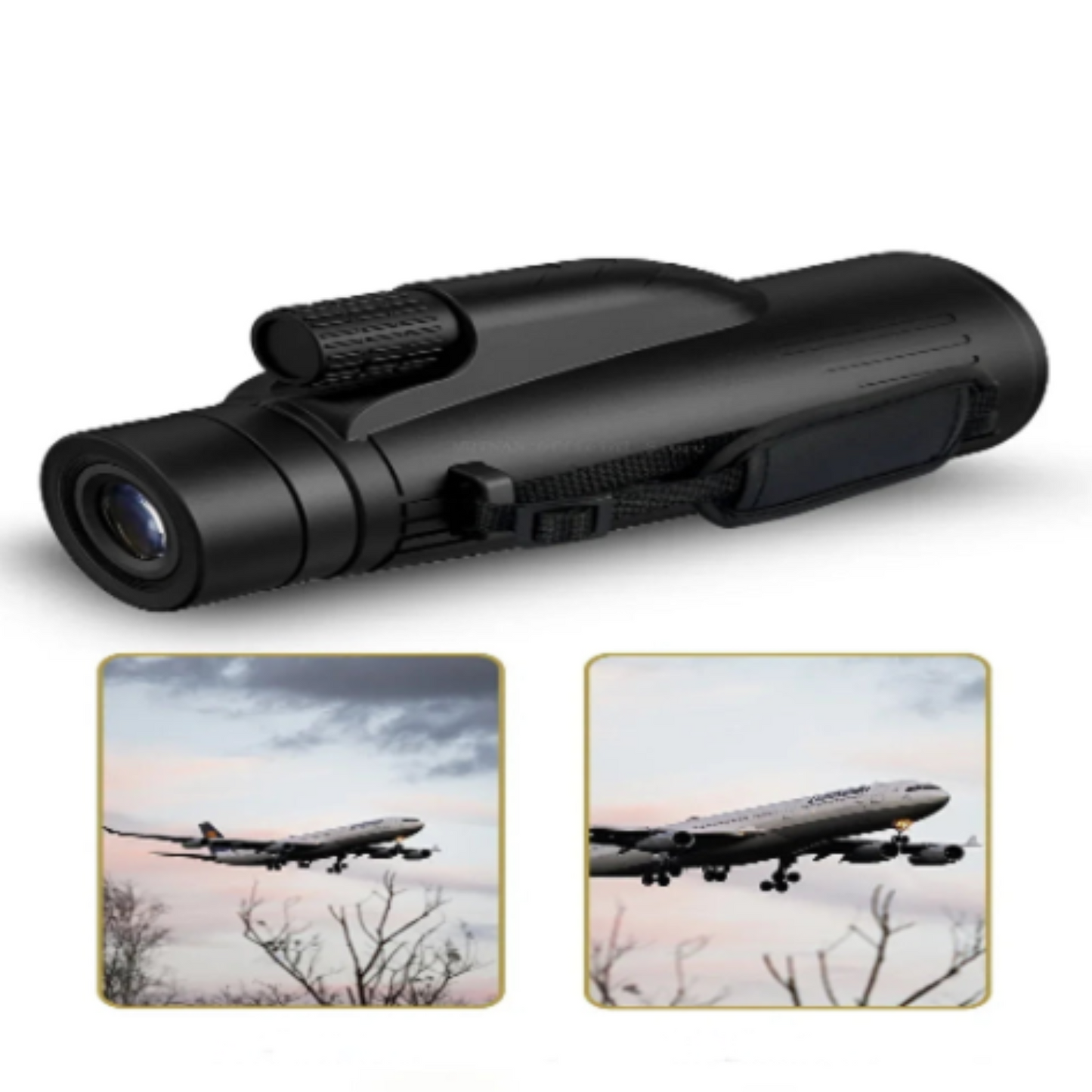 12x50 Powerful Monocular – Long Reach Portable Telescope