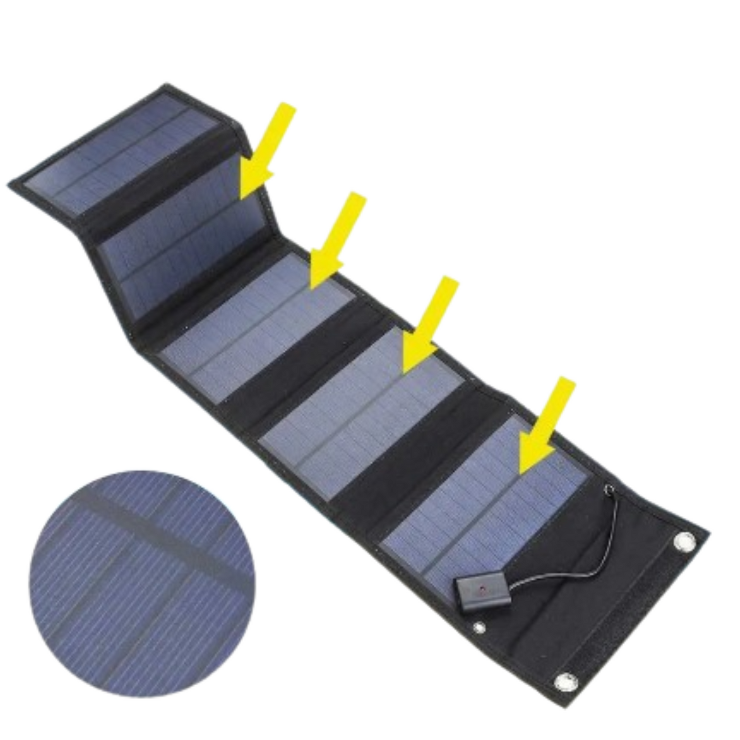 Foldable Solar Panel (12W & 5V)