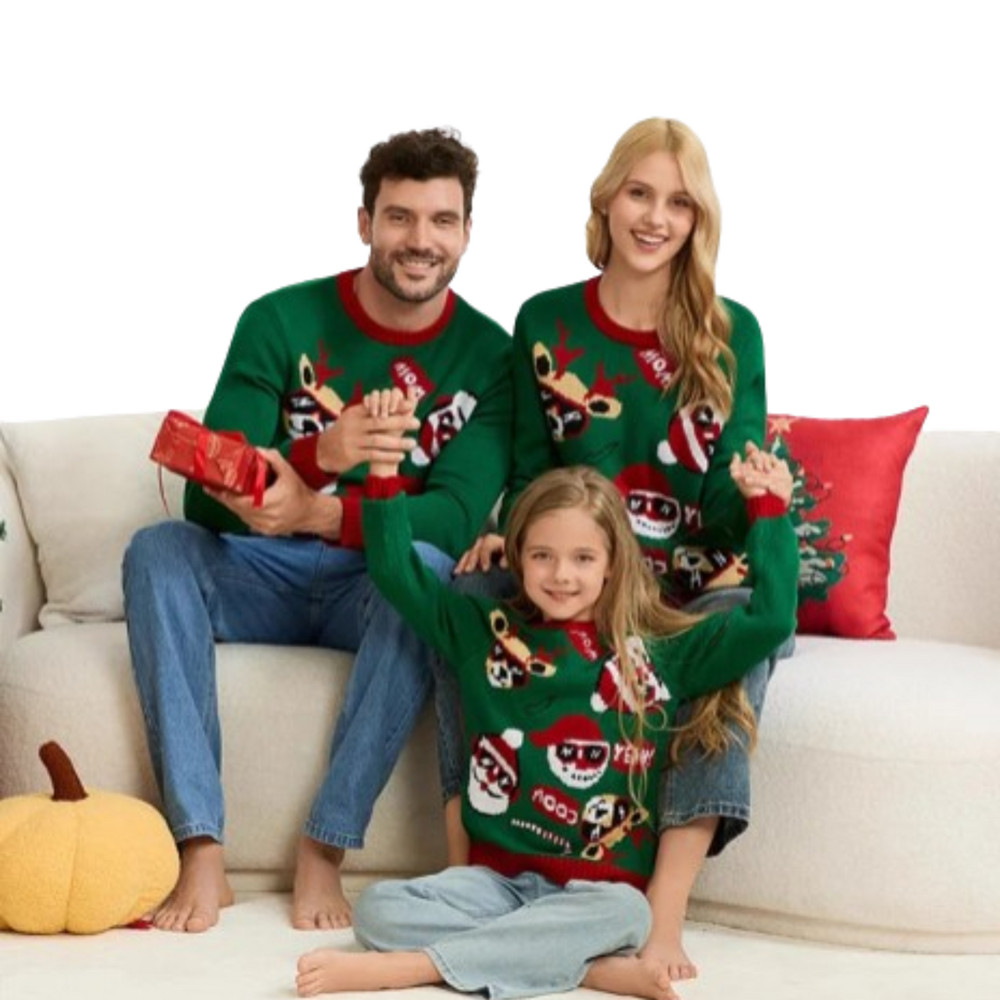 Matching Family Christmas Sweaters (5 sizes available)