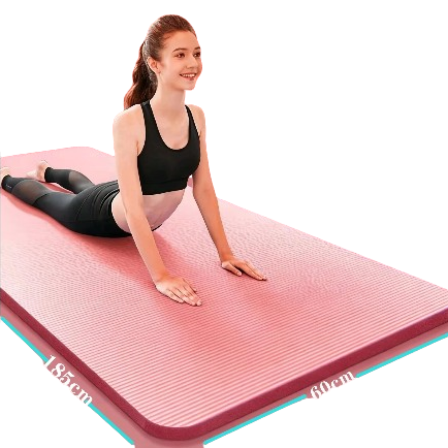 15mm Thick Yoga Mat – Anti-Slip Fitness & Pilates Mat (4 colours available)