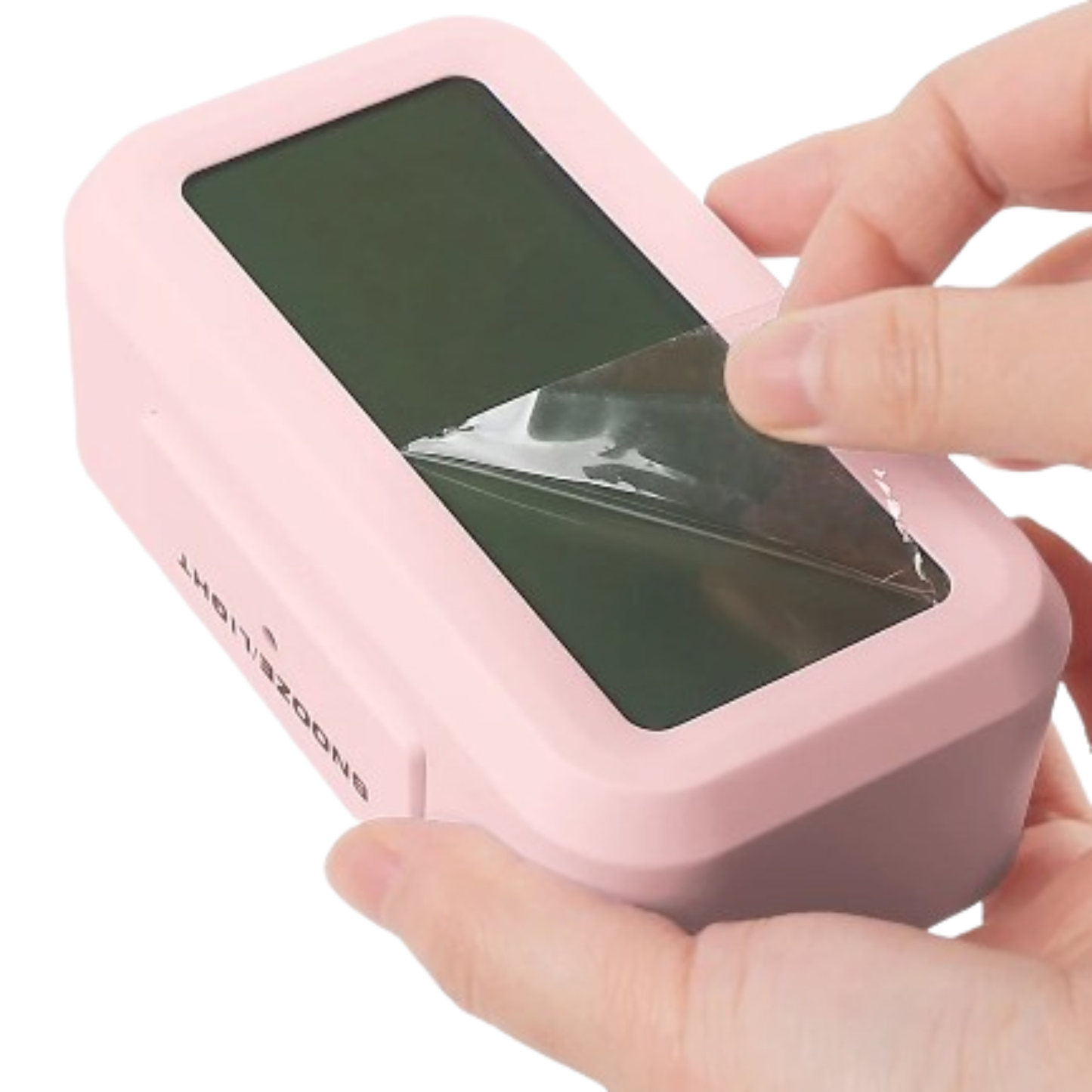 Digital Alarm Clock – Battery Operated with Indoor Temperature & Light Sensor Backlight (3 colors available)