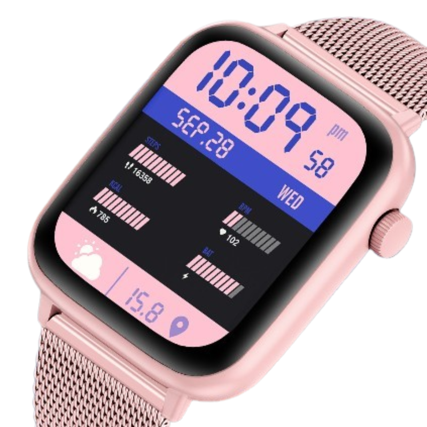 LIGE Smart Watch – HD TFT Screen, Wireless Calls, 128+ Sports Modes