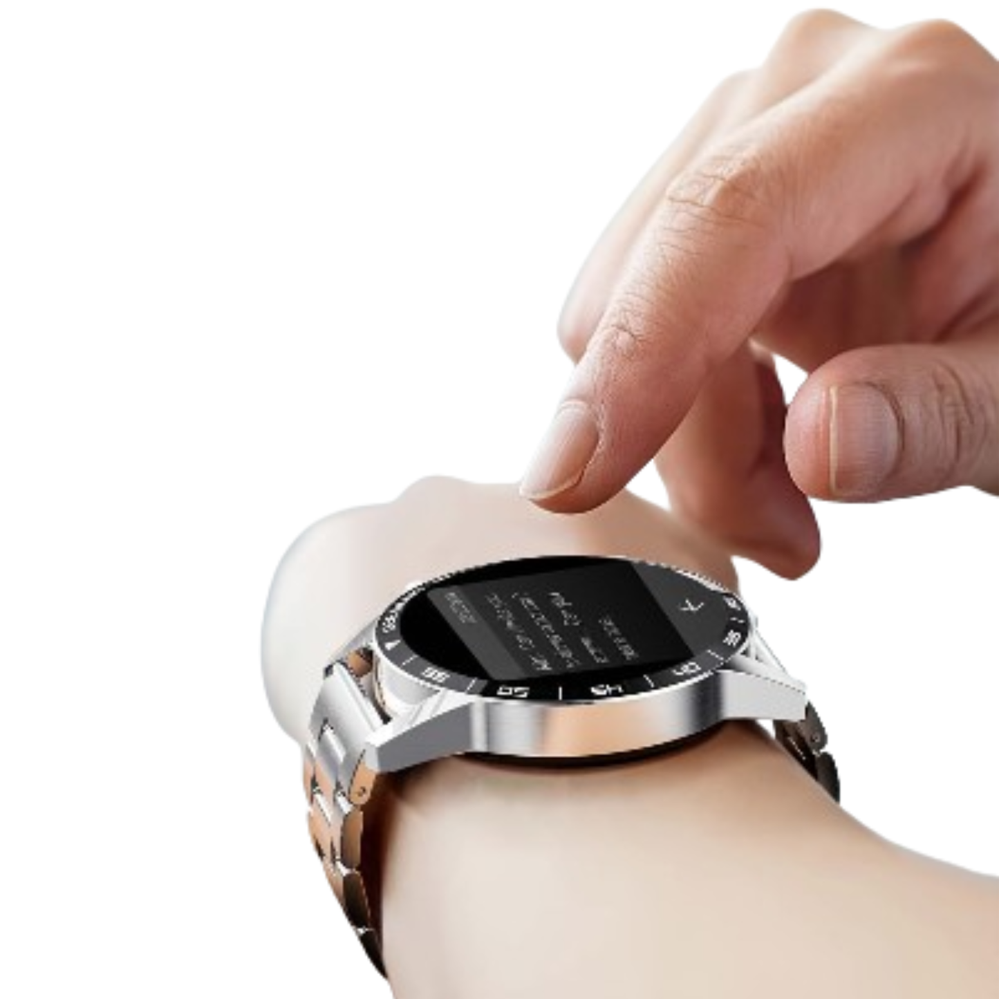 LIGE Smart Watch – 1.32" Full Touch Screen with Call Reminder, Fitness & Life Tracking (available in Black & Silver)