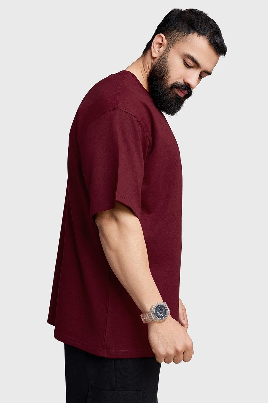 Inspiration Oversized T-shirt Maroon