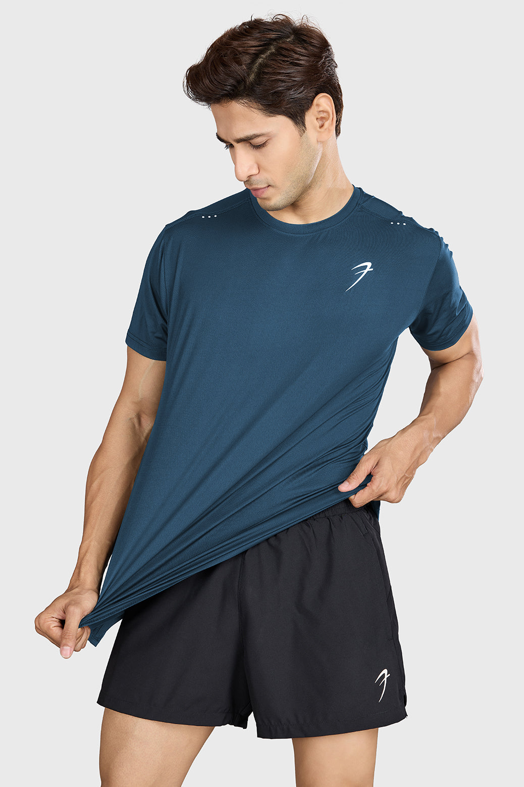 Laser Cut Running T-shirt Orion Blue