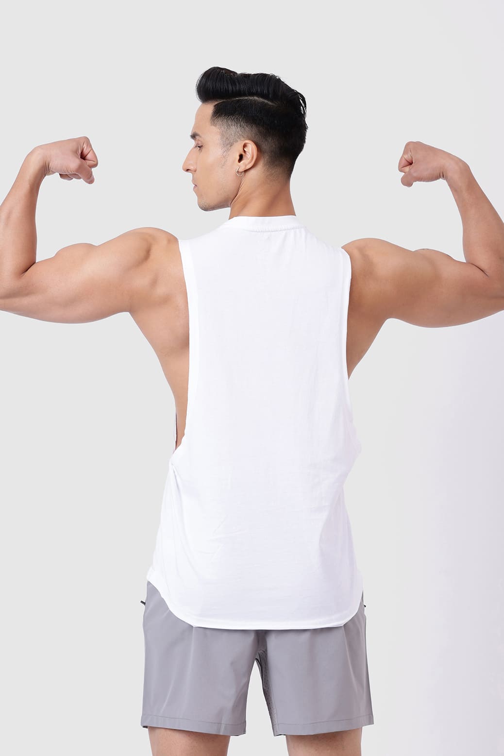 Magnitude Deep Arm Tank White