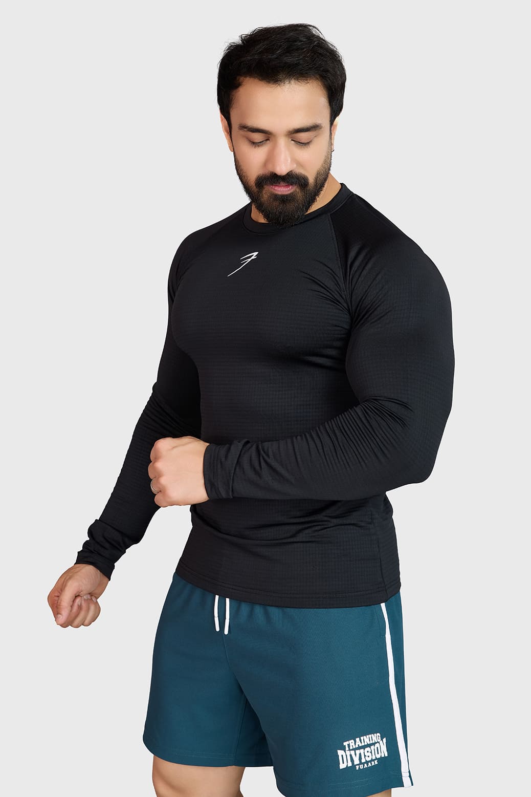 Midnight Fullsleeves T-shirt Black