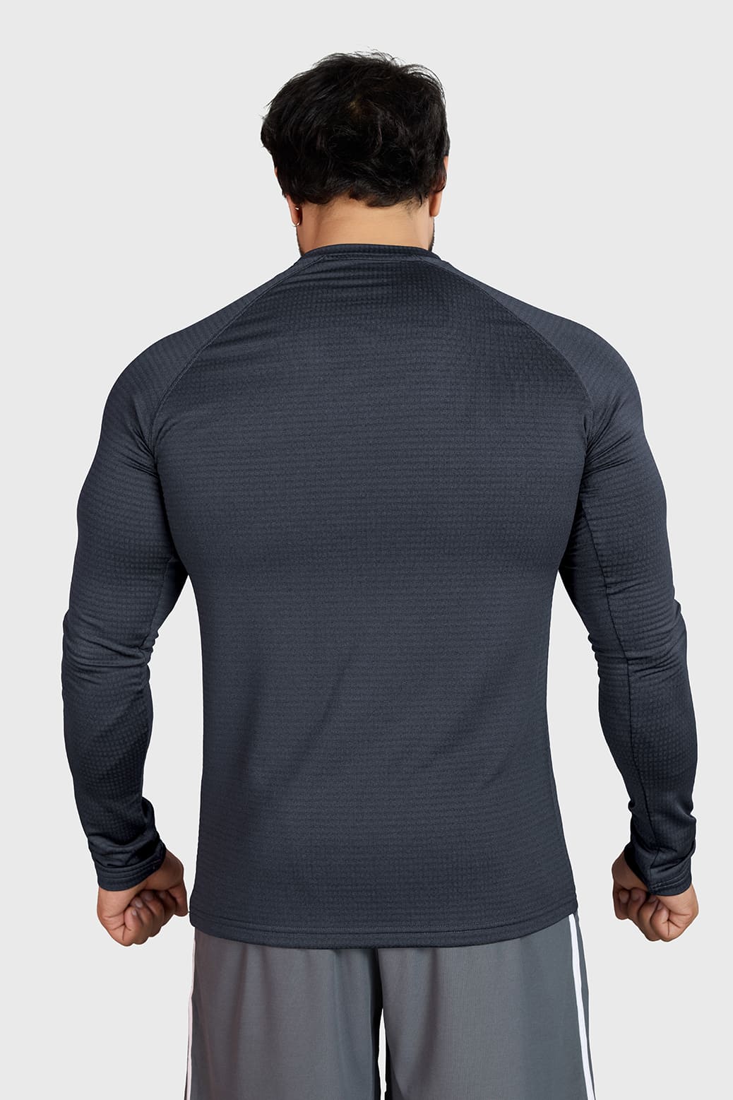 Midnight Fullsleeves T-shirt Dark Grey