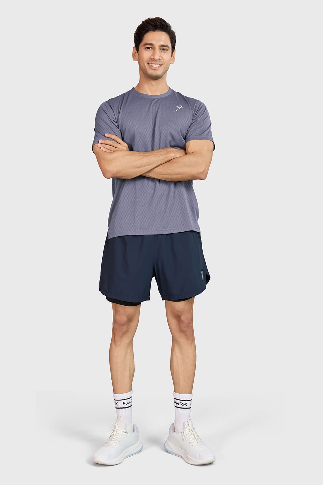 Motion Running T-shirt Grey