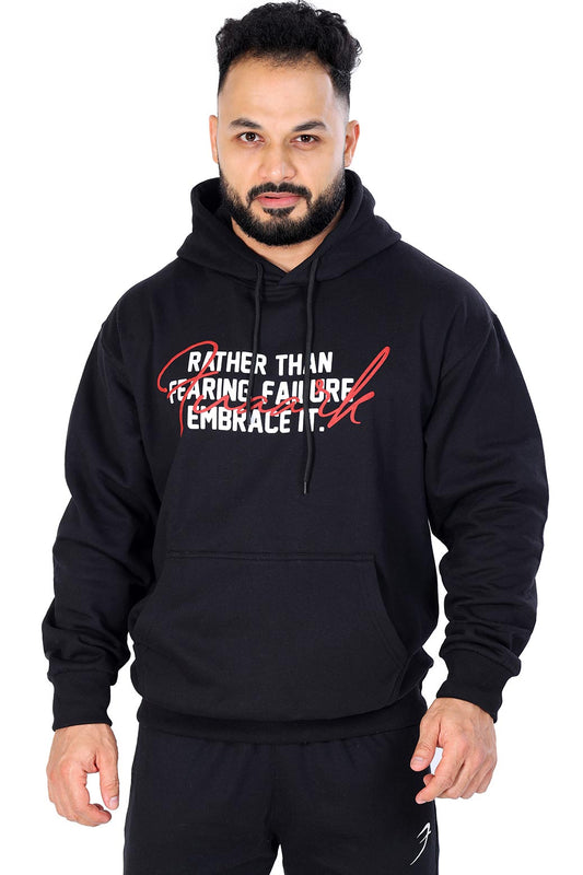 Oversized Frost Hoodie Black