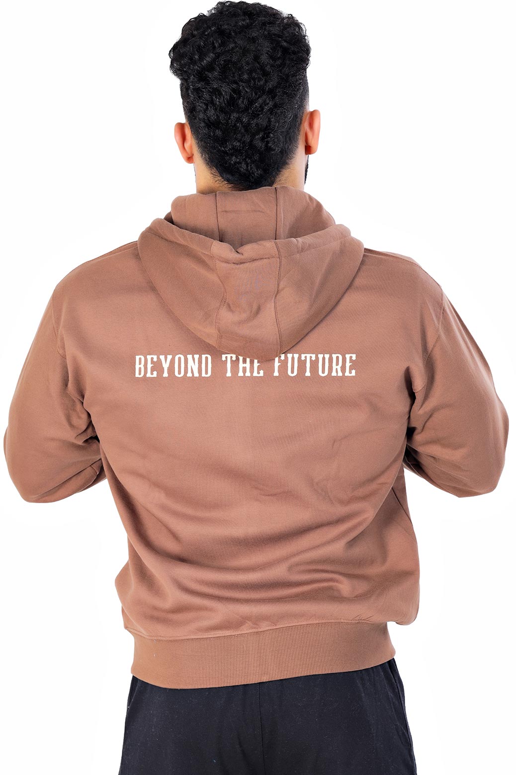 Oversized Frost Jacket Coffee