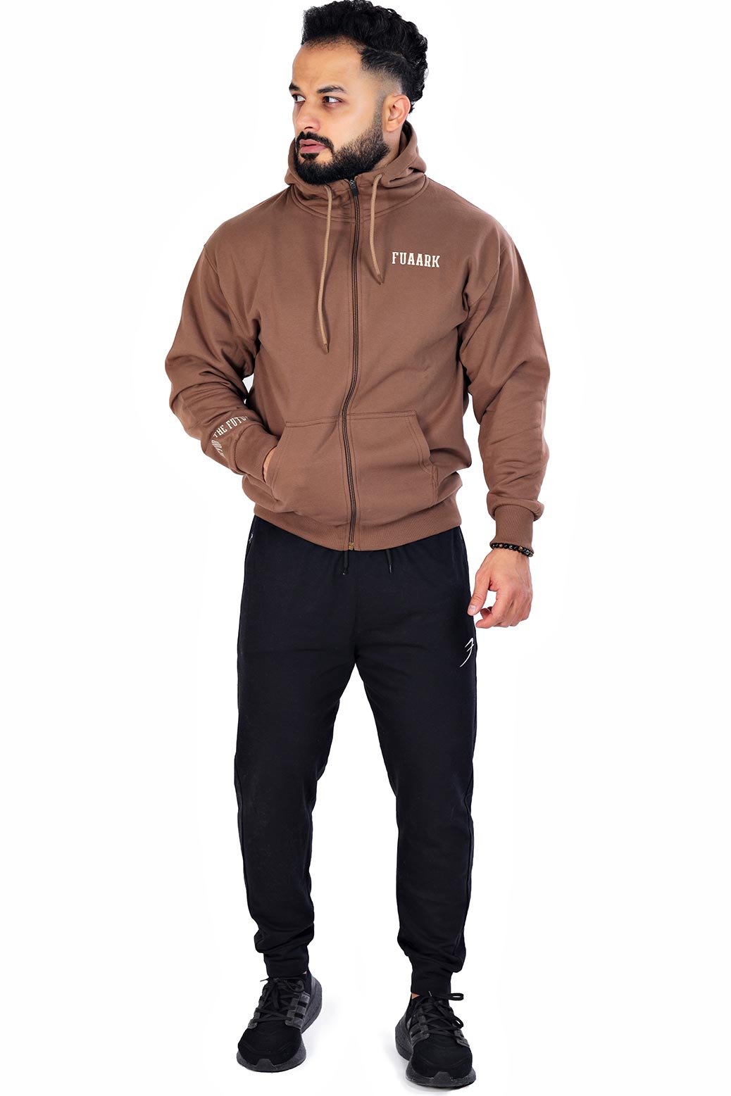 Oversized Frost Jacket Coffee