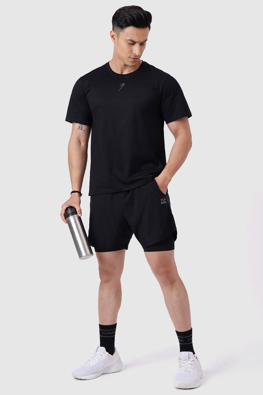 Pulse Running T-shirt Black