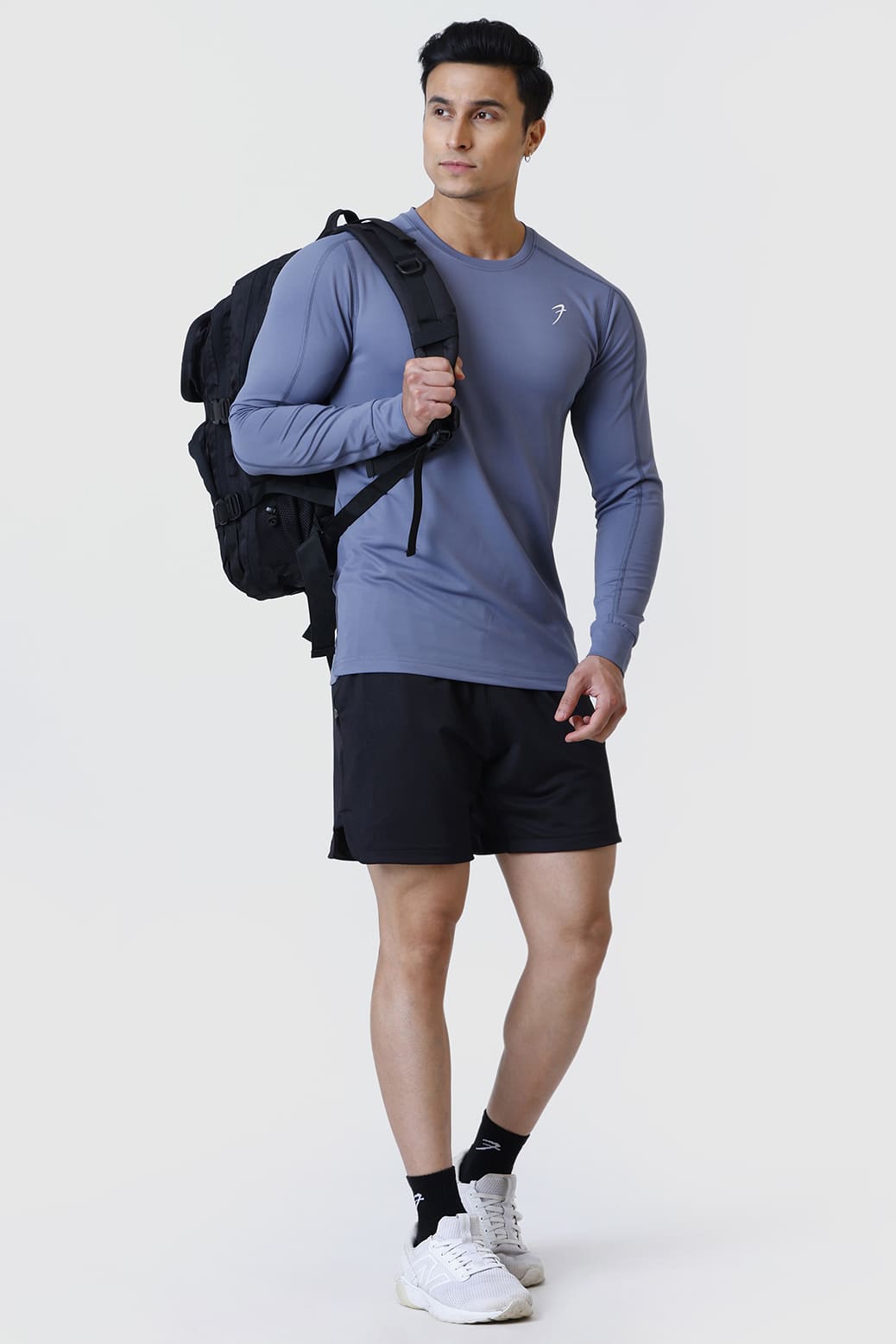 Rush Fullsleeves T-shirt Light Grey