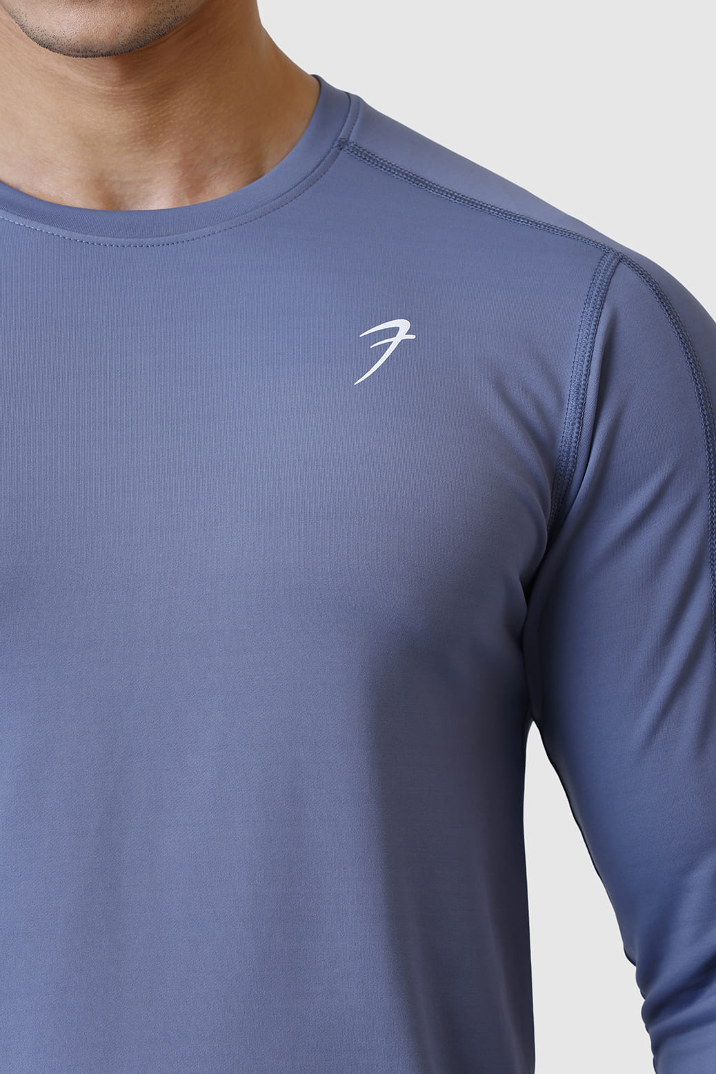 Rush Fullsleeves T-shirt Light Grey